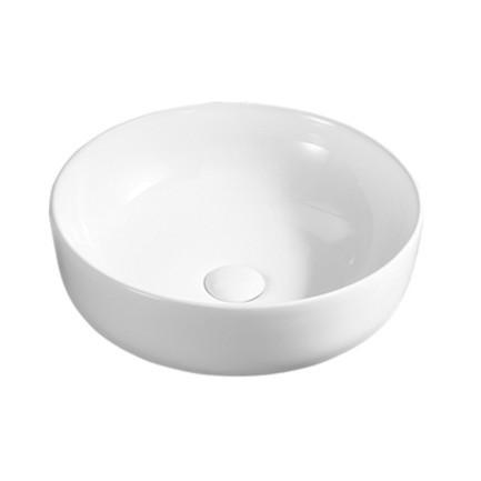ALLWELL Vente chaude Cuve de lavage à main en céramique personnalisée au-dessus du comptoir.