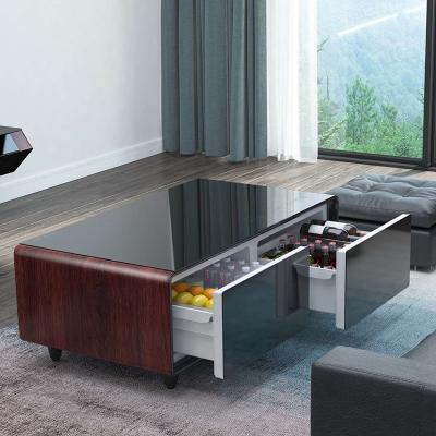 Smart Furniture Bedroom Iron Metal Refrigerator Coffee Table Hotel Restaurant Banquet