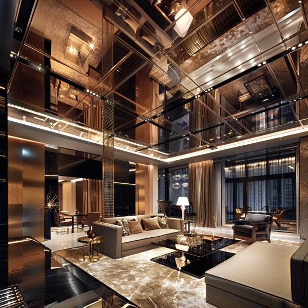 Stainless Steel Honeycomb Panel Aluminum Mirror Composite Panel For Customized Wall Cladding