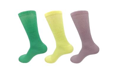 Antibacterial Fabrics Extra Wide Socks For Diabetics , Colorful Diabetic Socks For Women