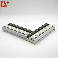 40*33 Aluminium Alloy Flow Rail PP Plastic Roller Track Durable For Industry