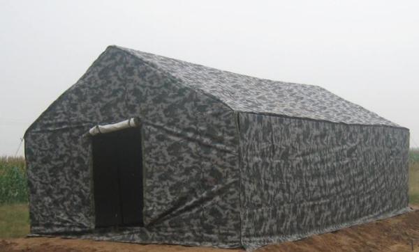 Aluminum Pole Windproof Outdoor Canvas Tent With Advanced CNC Technology