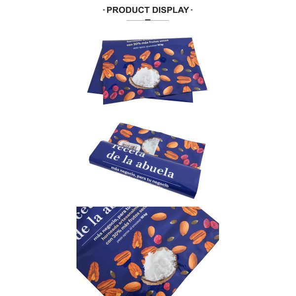 Custom Plastic Nut Packaging Pouches Food Packaging Bag Nut Packing Bag For Snack Dried Fruit