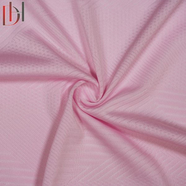 Customizable High Performance Jacquard 100% Polyester Comfortable T-Shirt Textile Fabric Supplier