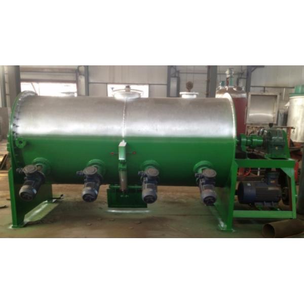 SUS304L Motorized Horizontal Colter Mixer with Fly Cutter and Motor Drive