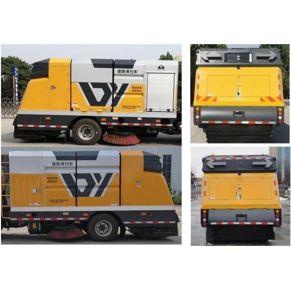 Strong Power 8ton Street Cleaner Truck Road Sweeping Vehicle ZBJ5087TSLF
