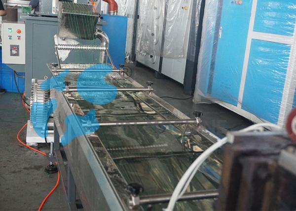 Large Capacity Waste Plastic Recycling Line Plastic PVC / PET Granules Manufacturing
