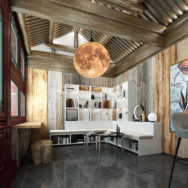 Creative LED pendant lights indoor home decor light fixture restaurant moon lights(WH-GP-109)