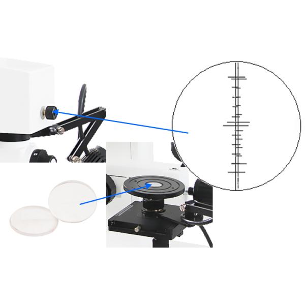 OPTO-EDU A18.1825-LCD Цифровой компараторный микроскоп с увеличением 3,2x~230x, 10,5-дюймовой ЖК-камерой и разрешением 8,0M