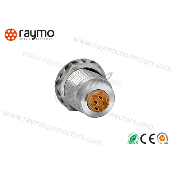 Panel Mount Fixed Socket Common Electrical Connectors ERA.1S.305 Self Latching
