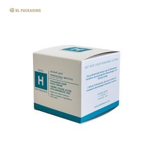 Custom Folding Carton Box for Face Cream Cosmetic Packaging