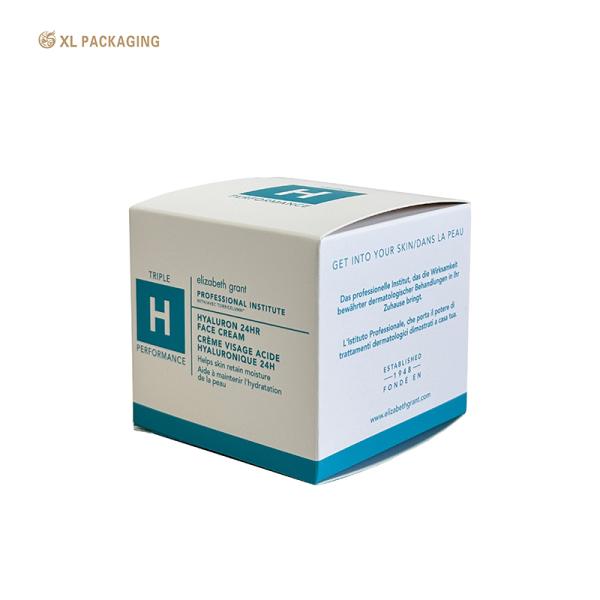 XL Packaging Printed Cosmetic Foldable Card Box Manufacture Luxury White Card Paper Box Skincare Packaging Custom Logo Eco Friendly for Skincare Cosmetics Packaging
