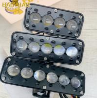10 contas Fog Light Alumínio RGB Branco Amarelo Flash Dupla Cor Peça de Reposição de Motocicleta