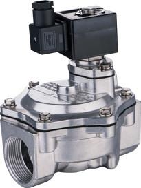 Válvula de ar esquerda DN40 do pulso do ângulo, tipo válvula de ASCO de G3/4” ~ G2 1/2” de solenoide do jato do pulso