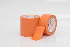 Polyvinyl Chloride PVC Protective Tape 150% Elongation Orange PVC Tape 0.13mm