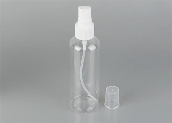 30ml Cylinder Pet Plastic Pump  Spray Bottle transparent color