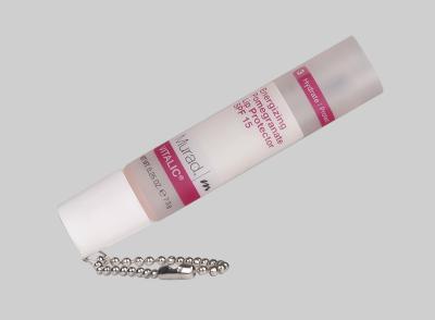 Empty Lip Balm Tube Custom Logo Round Mouth Cosmetic Plastic Tube