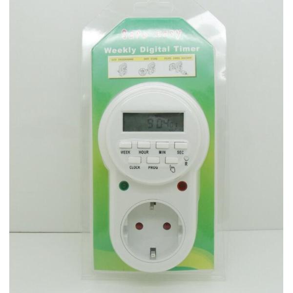 Plug-in Programmable Timer Switch Socket with Clock Summer Time Random Function New Arrival