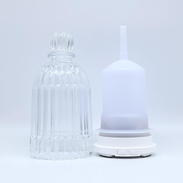 HOMEFISH OEM Dropshipping Multicolored 120ml Glass Humidifier Essential Oil Diffuseur Scent Diffuser Machine