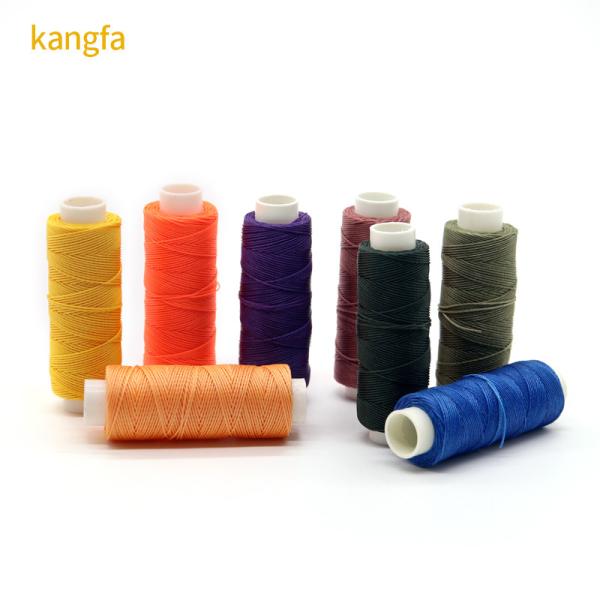 12g 100% fil de couture en polyester pour cuir cousu à la main