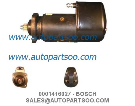 0001417030 - BOSCH Starter Motor 24V 6.6KW 11T MOTORES DE ARRANQUE