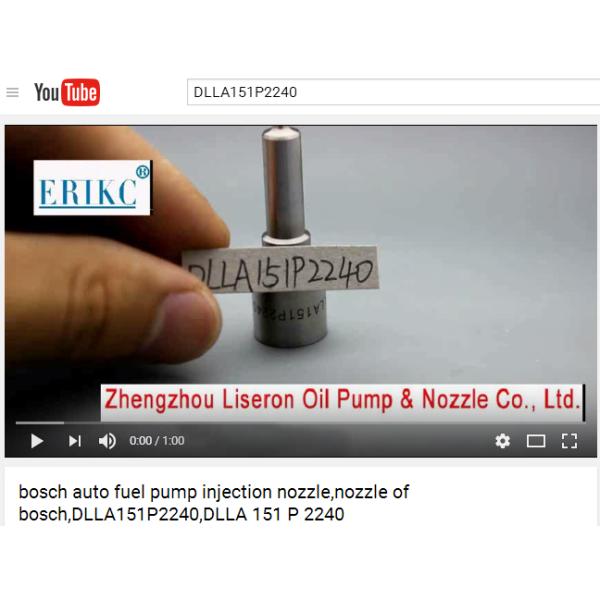 DLLA151P 2240 nozzle of For BOS XICHAI FAW 0 433 172 240 For BOS diesel pump nozzle DLLA151P2240