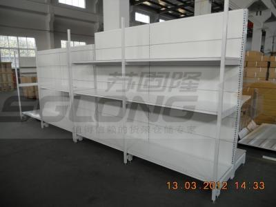 Custom Retail Gondola Shelving Units , Convenient Grocery Store Display Racks