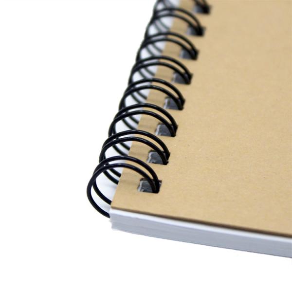 Recycled Kraft Paper Custom Notebook Printing For Exercise Book Writing