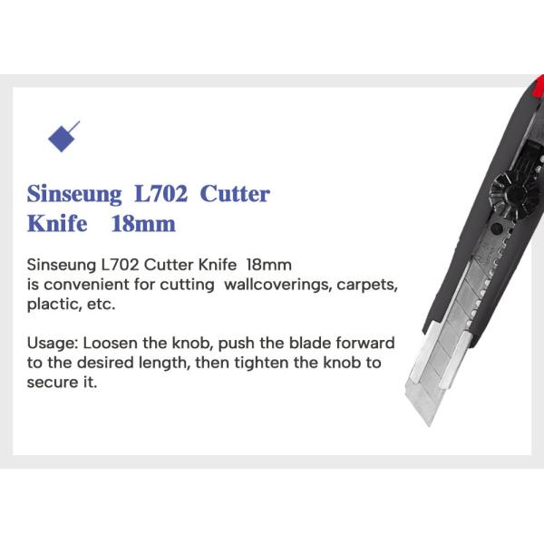 5 Inch 12cm Long Utility Knife Safety Blade Guard