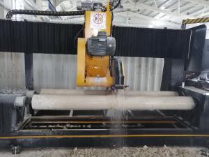Máquina de corte de pilares de coluna sólida de baixo nível de ruído 7.5kw motor