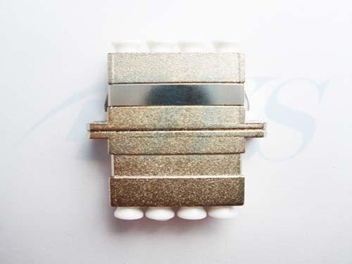 LC - LC Quad Metal Fiber Optic Adapter Application Data Processing Networks