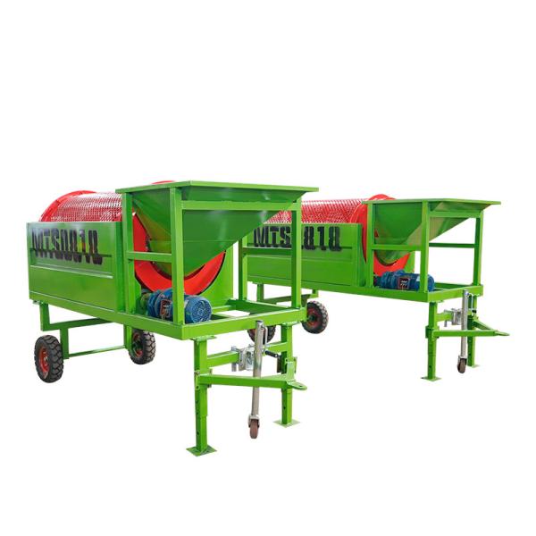 Supply Manual Installation Vibro Separator Trommel Screen Compost Drum Sieve Machine