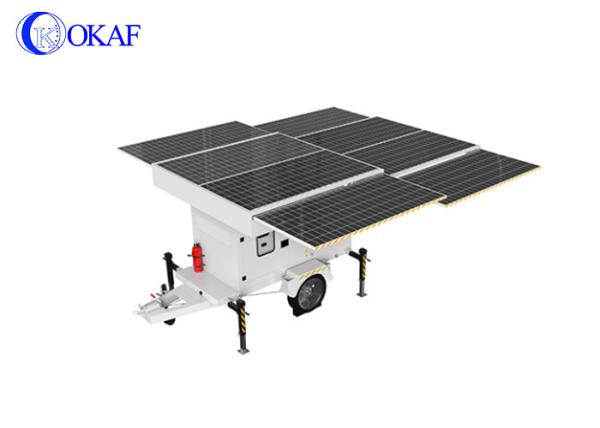Mobile Renewable Energy Station Off Grid Energy Solutions Mobile Solar Station