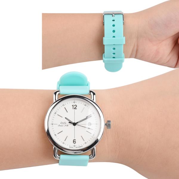 Unisex съемная пряжка нержавеющей стали ремешка для часов TPU резиновая