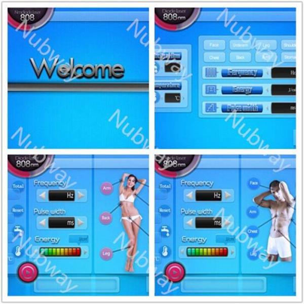 high energy diode laser hair removal machine / permanent hair removal equipment