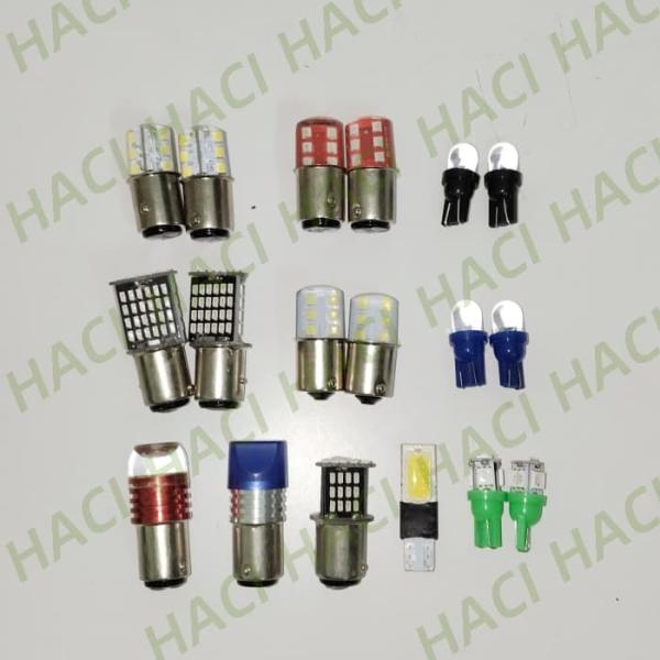 Lamp Motorcycle Plastic With Wires Aftermarket Lamp Yellow Black