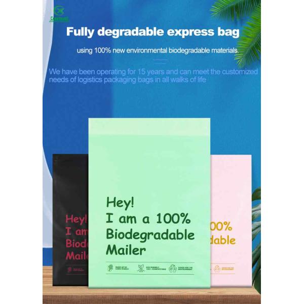 GDCX Cornstarch Mailers Biodegradable Packaging Polymailer Biodegrad Mail Bag Polymailer Mailing Bags Compostable Mailer Bag