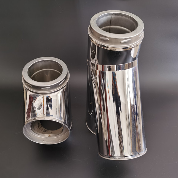 Нержавеющая сталь труба камина плиты локтя 45 градусов для извива запирая систему