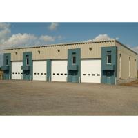 Q345 Steel Structure Warehouse with Custom Roof Wall Color