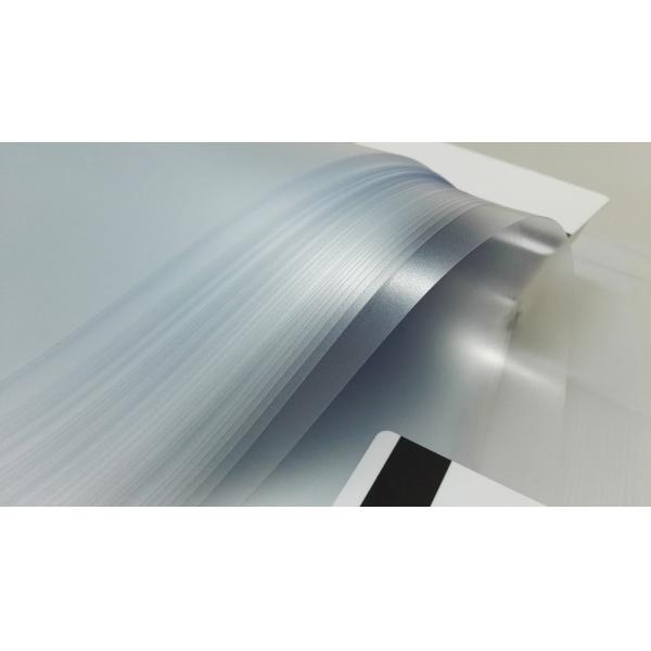 PVC размера A4 0.1mm прозрачный покрыл верхний слой