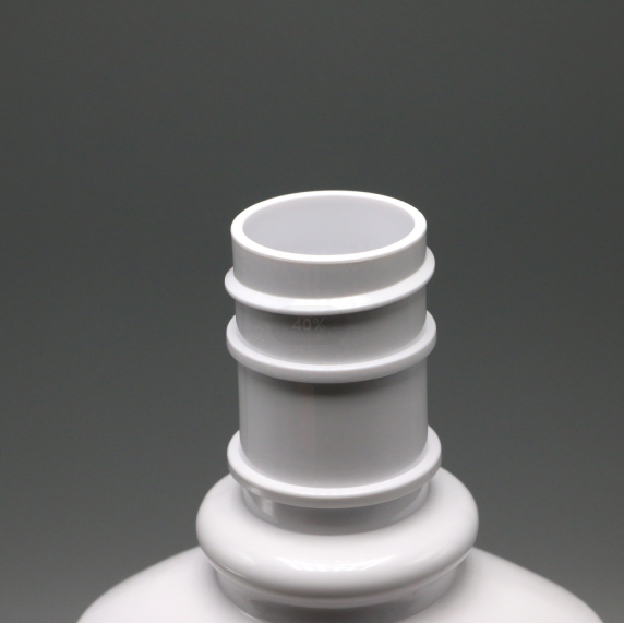 Бутылка для полоскания полости рта с длинной шеей из ПЭТ-пластика 250 мл для пустой белой упаковки для полоскания рта