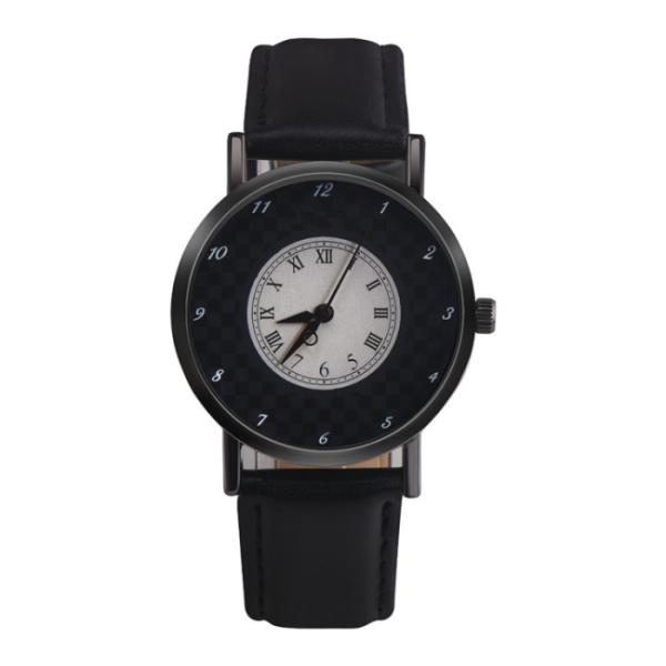 Water Resistant 38mm Couple Watches Leather Belt 3ATM Fashion Stylish Couple