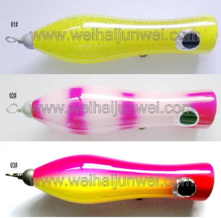 Best sale 55g 12cm wooden bait hard bait trolling fishing lure