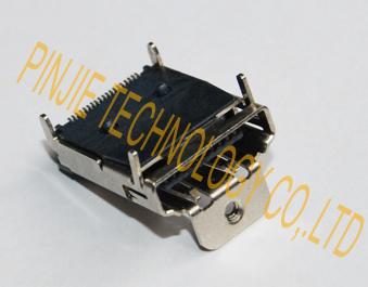 HDMI 19P SOCKET LONG TYPE, AR DIP