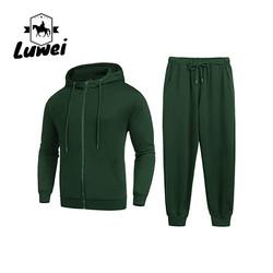 Fashion Jogger Pullover Custom Made Oversized Plain Zip Bluza Moletons Mens Sweatsuits 2 Piece Hoodie Tracksuit Sets
