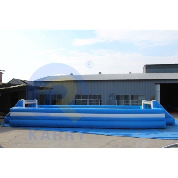 Inflatable Street Soccer Pitch for Girls PVC Water Soccer Field Sports Equipment