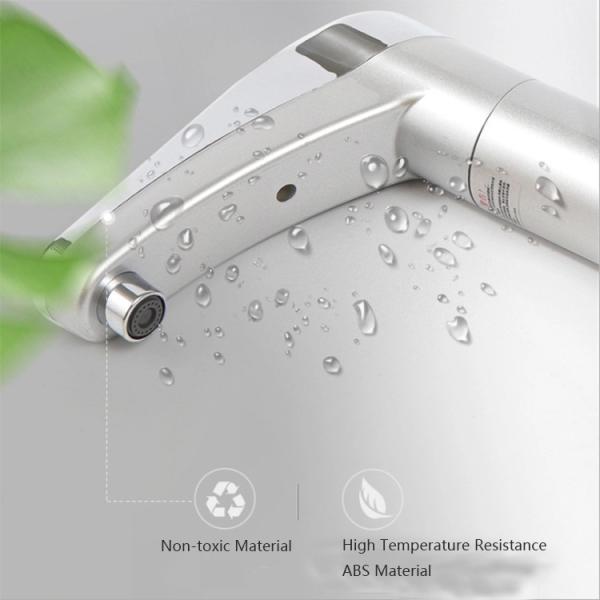 120 Degree Rotating Kitchen Sink Basin Tap , ABS 3500W Instant Hot Cold Water Tap