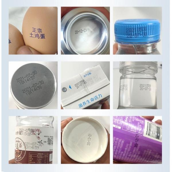 Mini Handheld Inkjet Bottle Printing Machine for 12mm Printing Height and 240*120*97mm