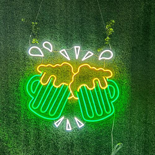 Cheers beer custom led neon sign for bar pub gift neon signs company   