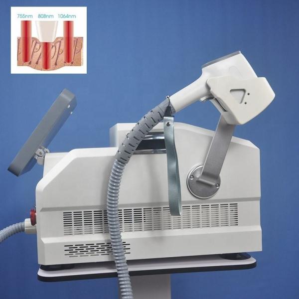 2000W Portable 808 Diode Laser Hair Removal Machine Painless Epilation Device
